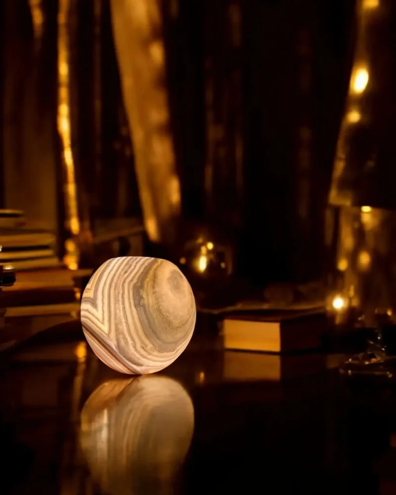 Glowing Alabaster Ball