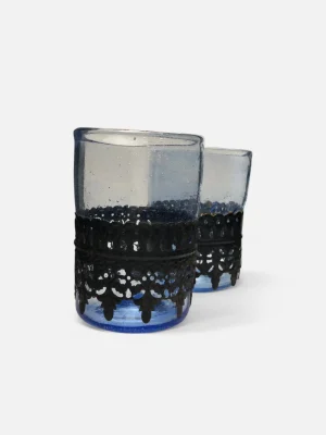 Alexa Glass Set - Baby Blue