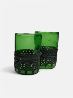 Alexa Glass Set - Green