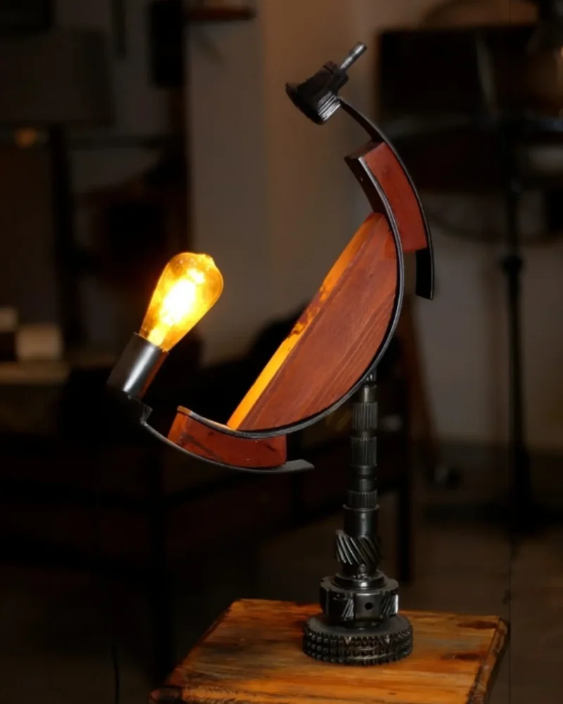 Moon Industrial Lamp