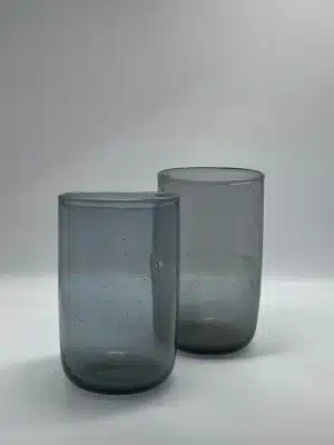 Dary glasses – set of 6 - Grey, Large