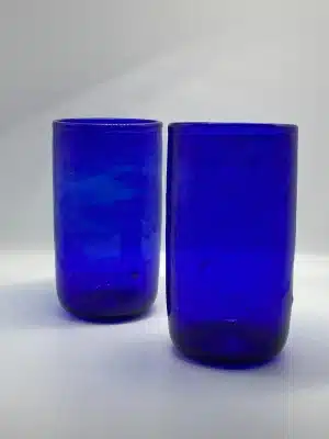Dary glasses – set of 6 - Dark Blue, Large
