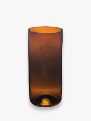 Elena Vase - Brown, Large