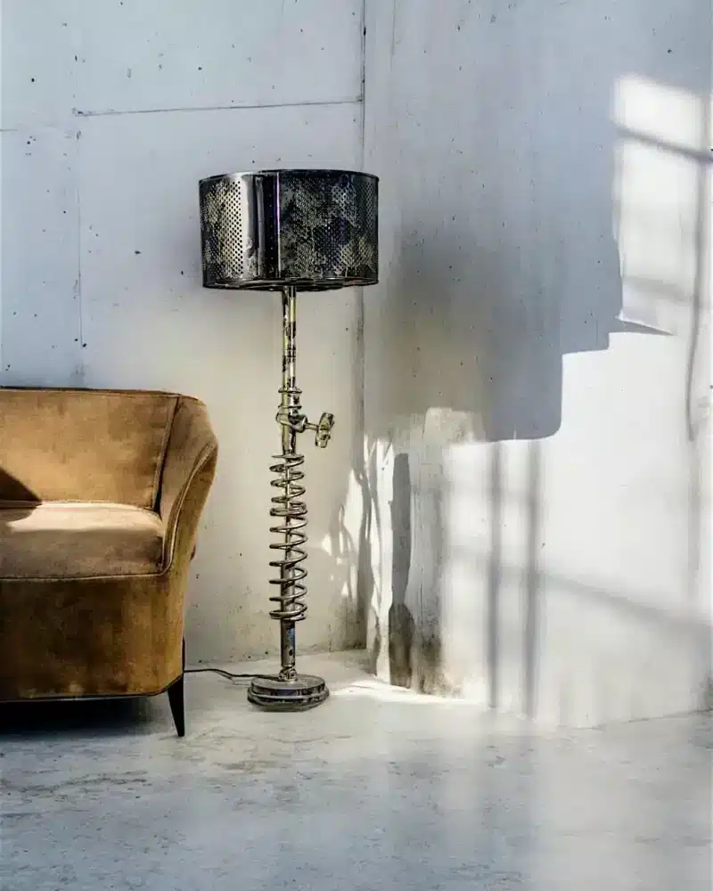 Drum Floor Lamp