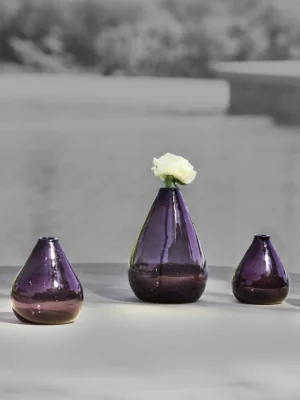 Small Vase Set - Muted Plum