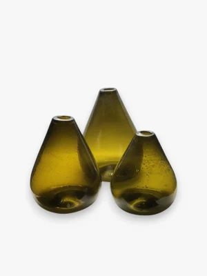 Small Vase Set - Olive