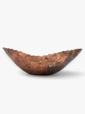 Arched copper bowl - Retro