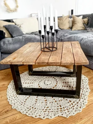 Istanbul crochet rug - Beige