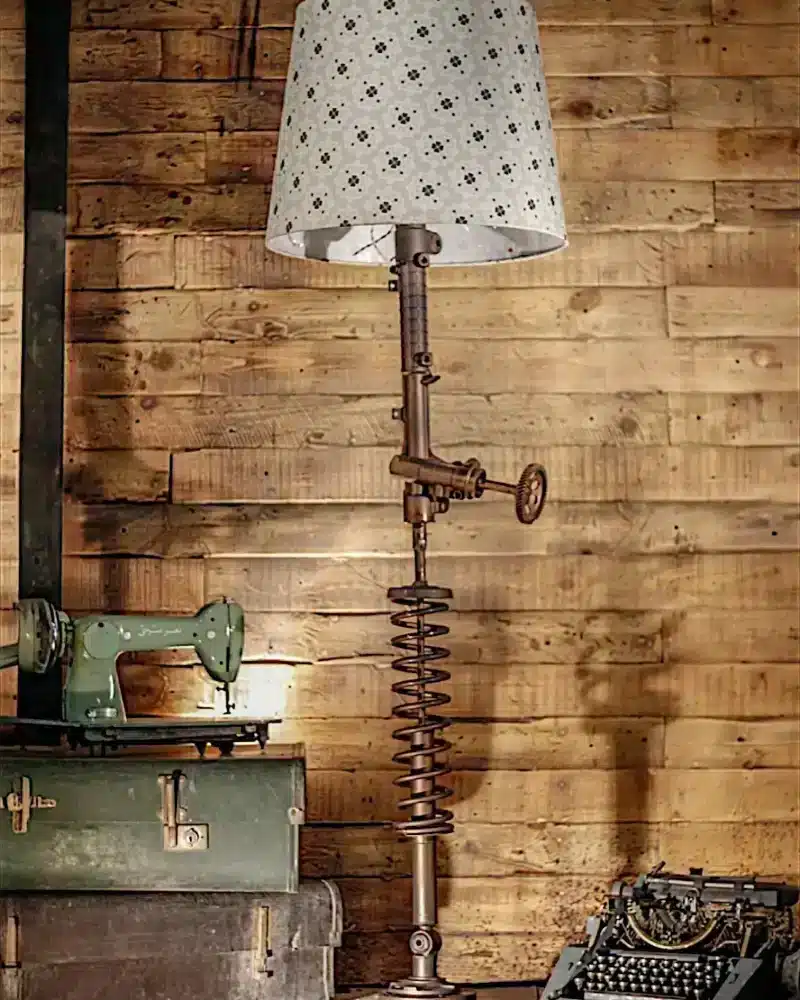 Industrial Floor Lamp