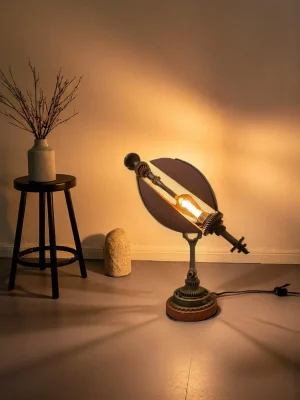 Arc industrial lamp