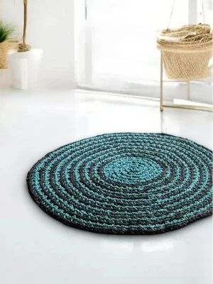 Dublin two-tone rug - Brown